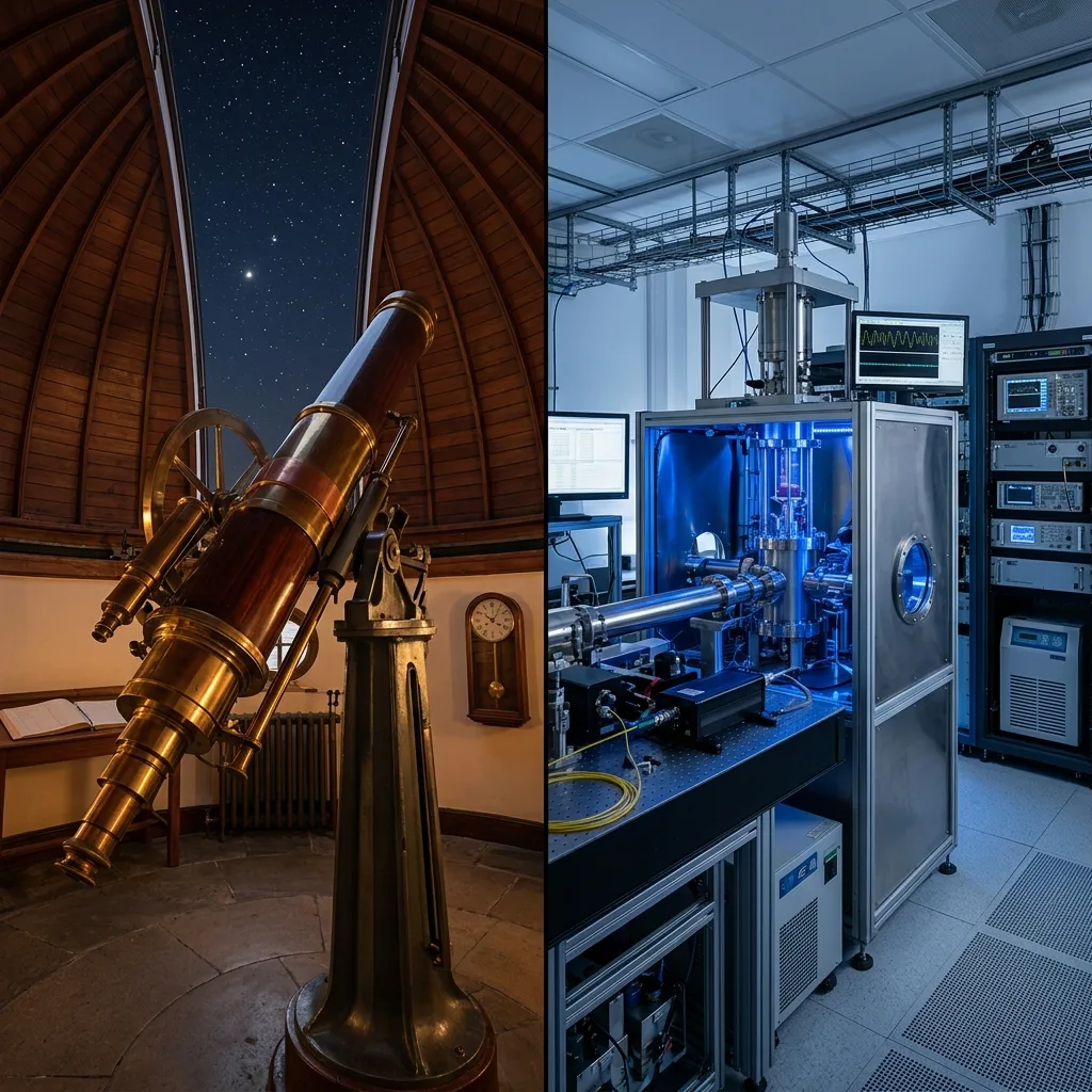Comparison of astronomical GMT timekeeping versus atomic clock-based UTC standard